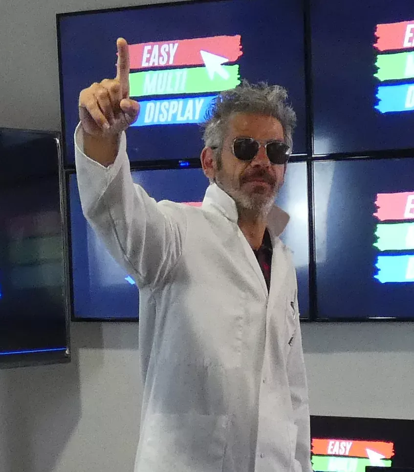 Patrice Barrault, président et directeur technique d'Easy Multi Display