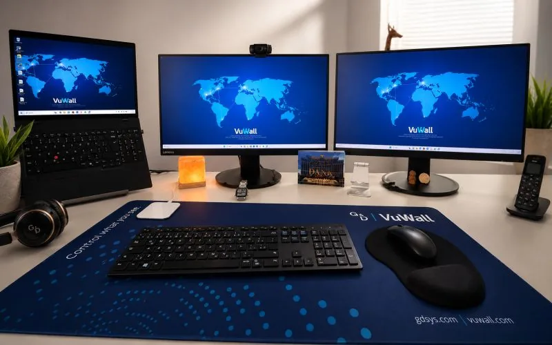 O escritório perfeito demais: uma sala de controlo gerada por inteligência artificial