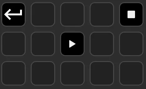 Configuration des scénarios EMD associés aux touches numériques du Stream Deck