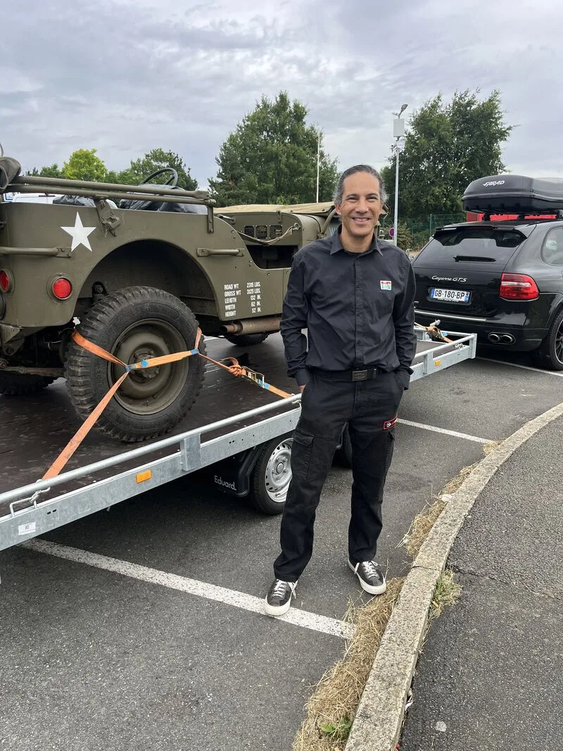 L'équipe Easy Multi Display en route pour l'installation au SDIS 72, le week-end des 24 Heures du Mans