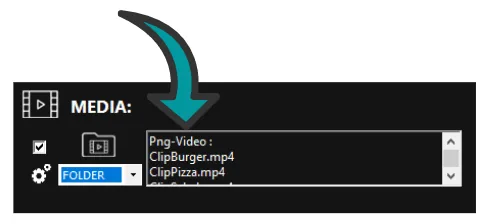 Media in Easy Multi Display