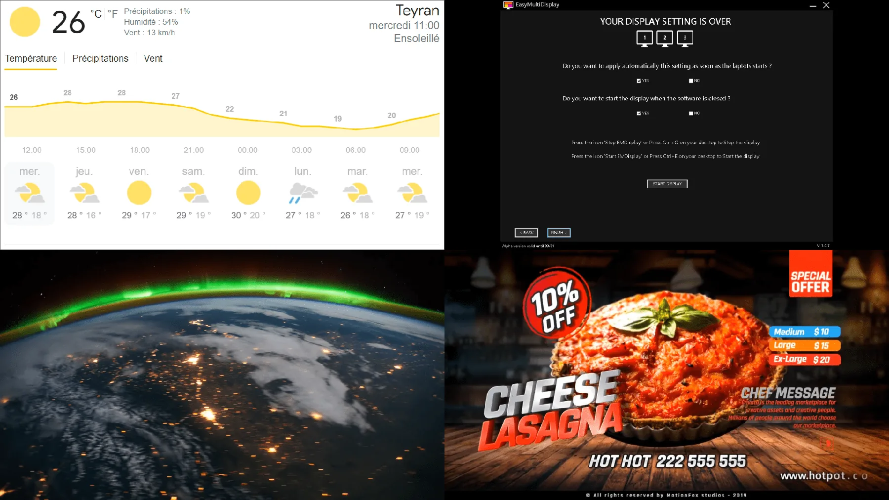 Google Wetter anzeigen