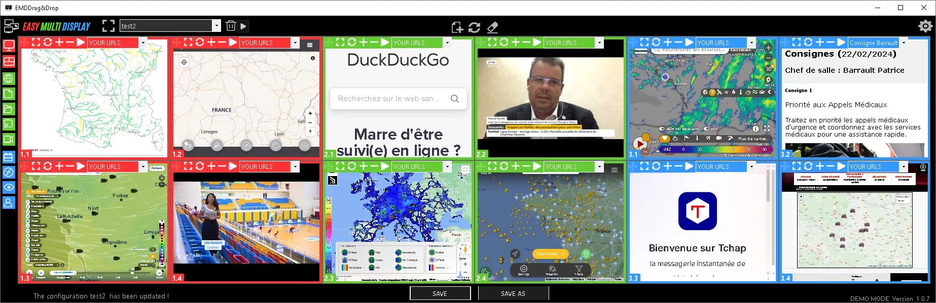 Como limitar as funções do software no modo convidado? - Easy Multi Display