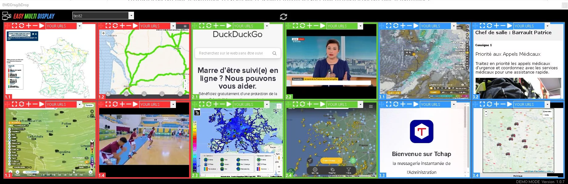 Como limitar as funções do software no modo convidado? - Easy Multi Display
