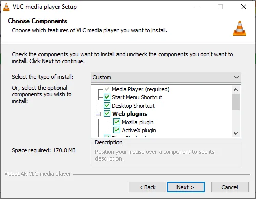 VLC Components